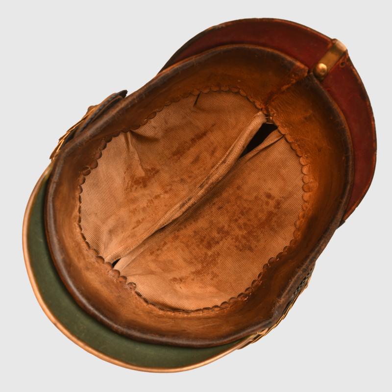 GERMAN WWI MECKLENBURG SCHWERIN INFANTRY OFFICERS HELMET.