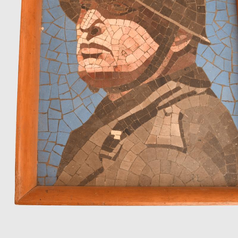 ITALIAN WWII MUSSOLINI WALL PLAQUE.