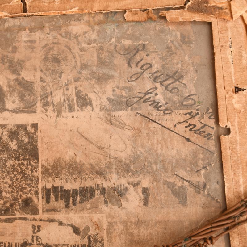 ITALIAN WWII MUSSOLINI WALL PLAQUE.