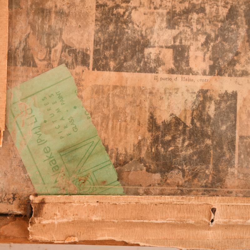 ITALIAN WWII MUSSOLINI WALL PLAQUE.