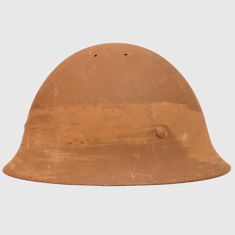 JAPANESE WWII MINT UNISSUED JAPANESE TYPE 90 COMBAT HELMET.