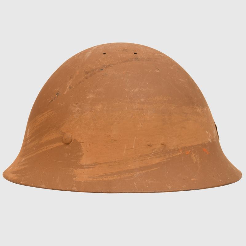 JAPANESE WWII MINT UNISSUED JAPANESE TYPE 90 COMBAT HELMET.