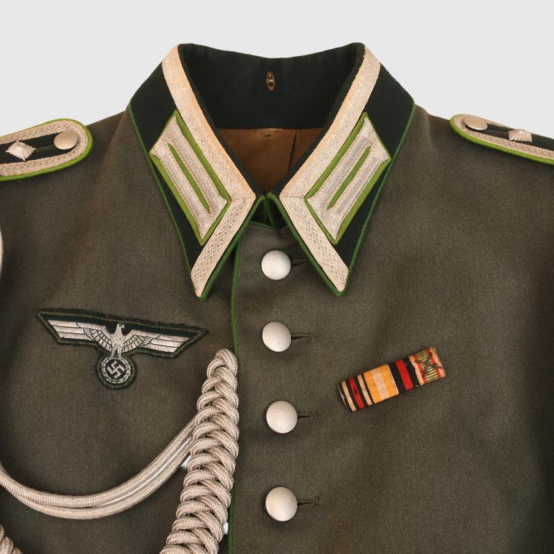 GERMAN WWII ARMY PANZER GRENADIER NCO PARADE TUNIC.