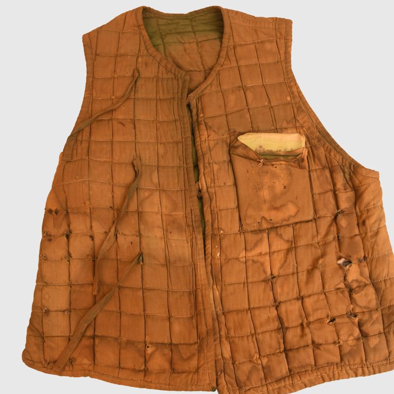 JAPANESE WWII BODY ARMOUR SEGMENTED.