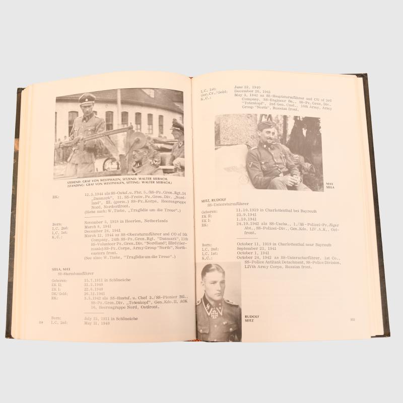 GERMAN WWII WAFFEN SS KNIGHTS CROSS HOLDERS, THEIR HONOUR WAS LOYALTY.