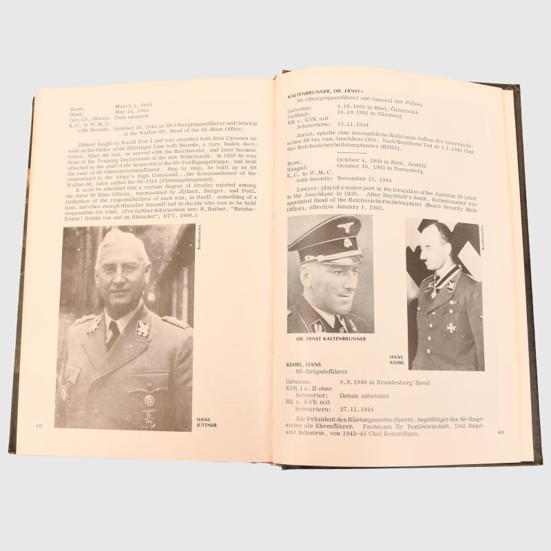 GERMAN WWII WAFFEN SS KNIGHTS CROSS HOLDERS, THEIR HONOUR WAS LOYALTY.