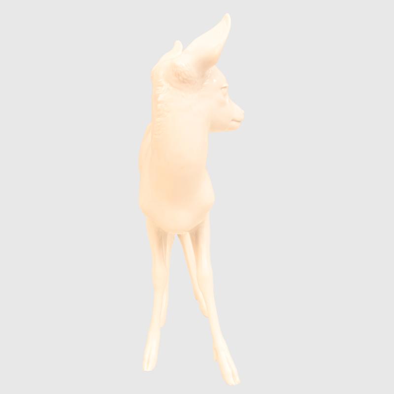 GERMAN WWII ALLACH STANDING FAWN.