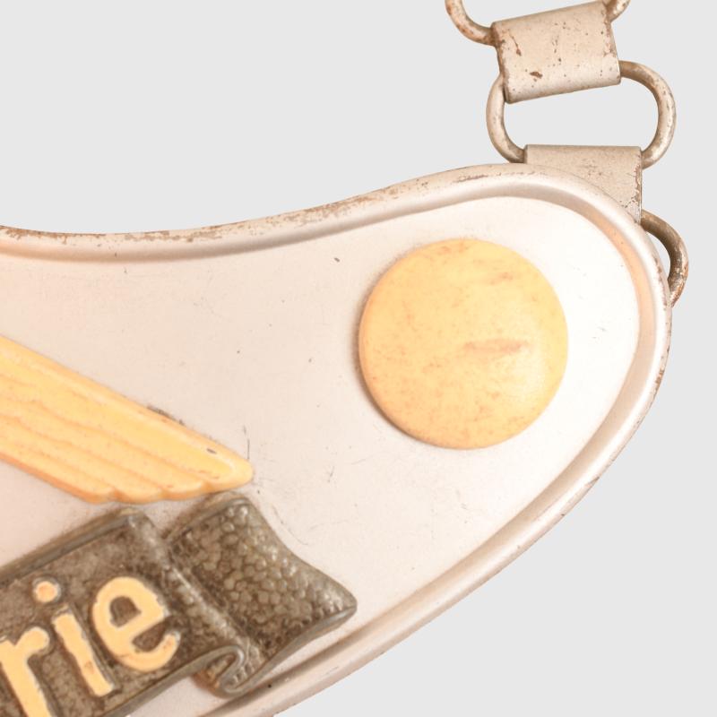 GERMAN WWII FELDGENDARMERIE GORGET.