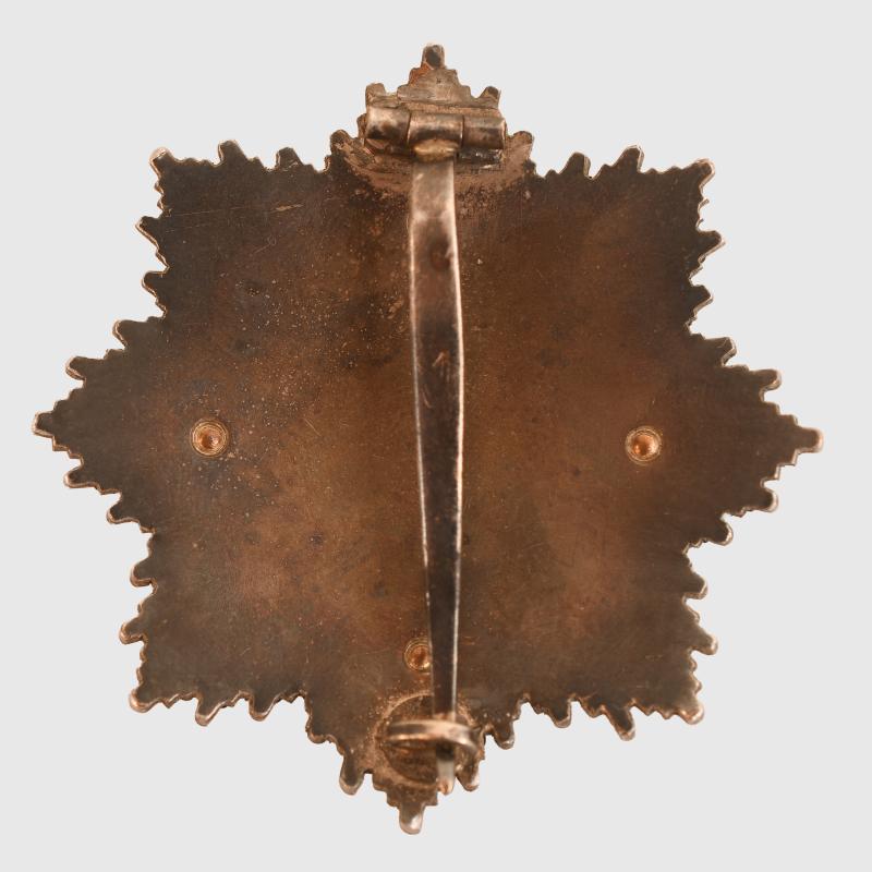 GERMAN WWII GERMAN CROSS IN GOLD BY DESCHLER.