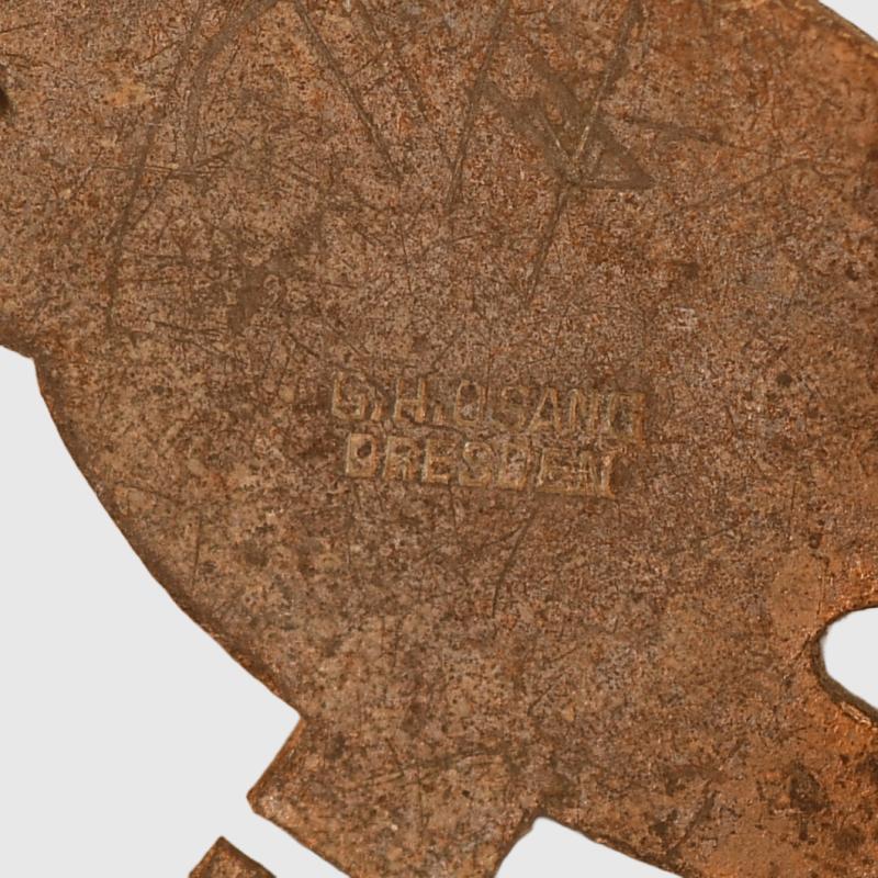 GERMAN WWII LUFTWAFFE PARATROOPER BADGE.